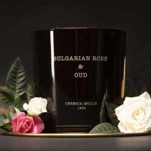 CERERIA MOLLA - Bulgarian Rose & Oud Premium 230g Candle