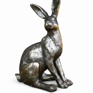 Bronze Sitting Hare