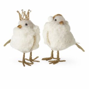 Stand Birds In Fur Coats