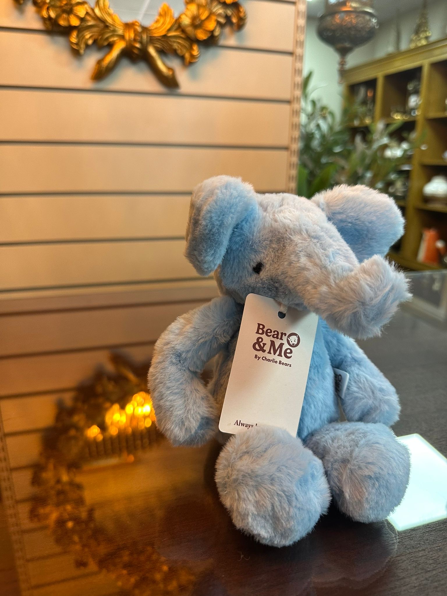 Effie Elephant - Bear & Me by Charlie Bears- In Blue - Image 5