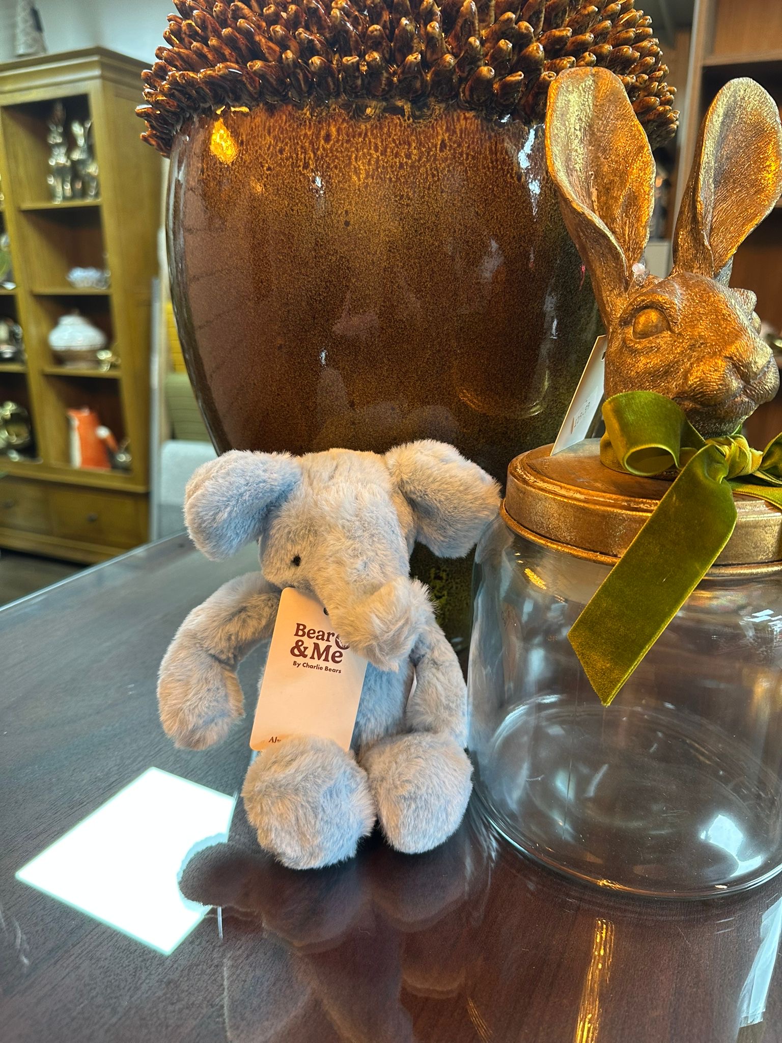 Effie Elephant - Bear & Me by Charlie Bears- In Blue - Image 2