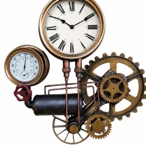 Industrial Pipe Clock