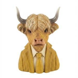 Small Highland Coo Bust